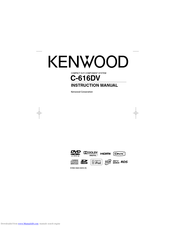 Kenwood C-616DV Instruction Manual