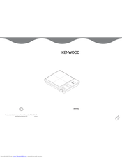 Kenwood IH100 User Manual