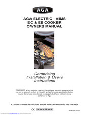 Aga AIMS EC Owner's Manual
