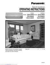 PANASONIC CS-C95KR Operating Instructions Manual
