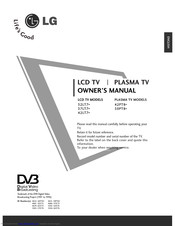 LG 42PT8 Series Owner's Manual