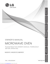 LG MS2021CS Owner's Manual