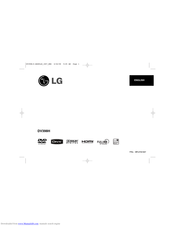 LG DV398H-P Quick Manual