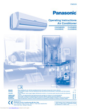 PANASONIC CU-E24EKE Operating Instructions Manual