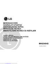 LG MH6349HS Owner's Manual