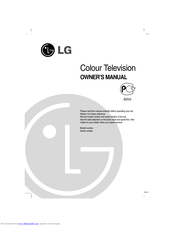 LG 29FX6 series Owner's Manual