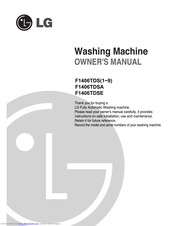 LG F1406TDS(1-9) Series Owner's Manual