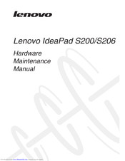 Lenovo IdeaPad S200 Hardware Maintenance Manual