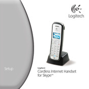 Logitech Cordless internet handset Owner's Manual