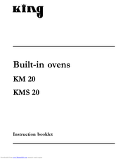 KING KM 20 Instruction Booklet