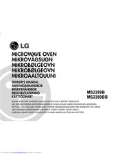 LG MS2389BB Owner's Manual