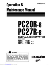 Komatsu PC27R-8 Operation & Maintenance Manual