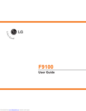 LG F9100 User Manual