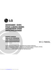 LG MC-7880SL Owner's Manual