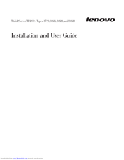 Lenovo ThinkServer TD200 3823 Installation And User Manual