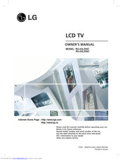 LG RU-30LZ50C Owner's Manual