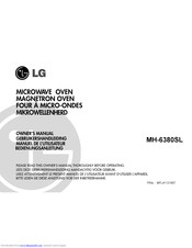 LG MH-6380SL Owner's Manual