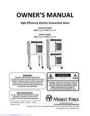 Market Forge Industries Standard Depth8092 Owner's Manual