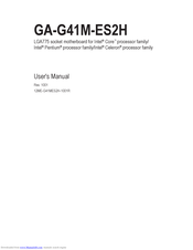 Gigabyte GA-G41M-ES2H User Manual