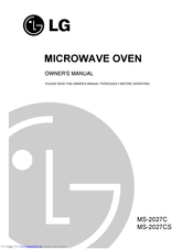 LG MS-2027C Owner's Manual