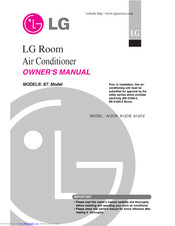LG A12CV Owner's Manual