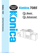 Konica Minolta 7085 Instruction Manual