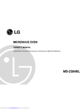 LG MS-2384BL Owner's Manual