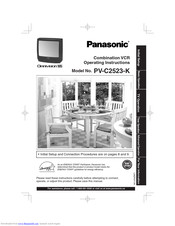 PANASONIC PV-C2523-K Operating Instructions Manual