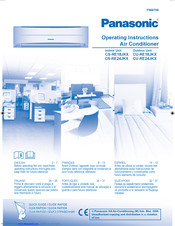 PANASONIC CS-RE18JKX Operating Instructions Manual