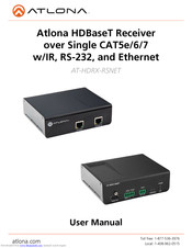 Atlona AT-HDRX-RSNET User Manual
