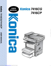 Konica Minolta 7416CP User Manual