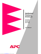 NetShelter AR1001A User Manual
