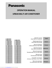 PANASONIC U-16MX3XPQ Operation Manual