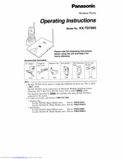 PANASONIC KX-T7895 Operating Instructions Manual