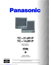 PANASONIC TC-21JR1P Operating Instructions Manual