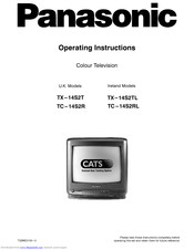 PANASONIC TC-14S2RL Operating Instructions Manual