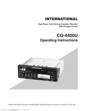 PANASONIC CQ-4400U Operating Instructions Manual