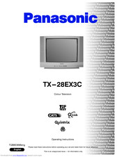 PANASONIC TX-28CK1FB Operating Instructions Manual