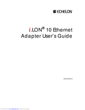 Echelon i.LON 10 User Manual