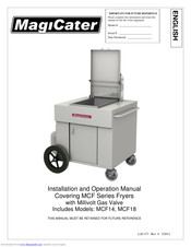 MagiCater MCF14 Installation And Operation Manual