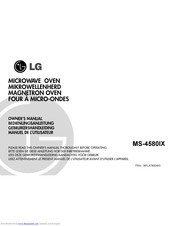 LG MS-4580IX Owner's Manual