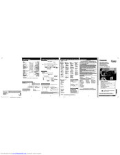 PANASONIC PV-454S-K Operating Instructions Manual