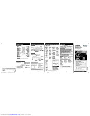 PANASONIC PV-V4524SK Operating Instructions Manual