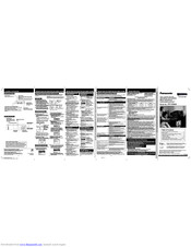 PANASONIC PV-V4602 Operating Instructions