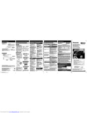 PANASONIC PV-V462 Operating Instructions