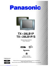 PANASONIC TX-21AP1P Operating Instructions Manual
