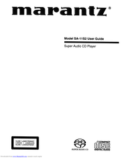 Marantz SA-1152 User Manual