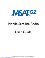 MSV MSAT G2 User Manual