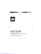 MINISTRY OF SOUND MOSCA029A User Manual