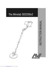 MINELAB SD2200V2 Instruction Manual